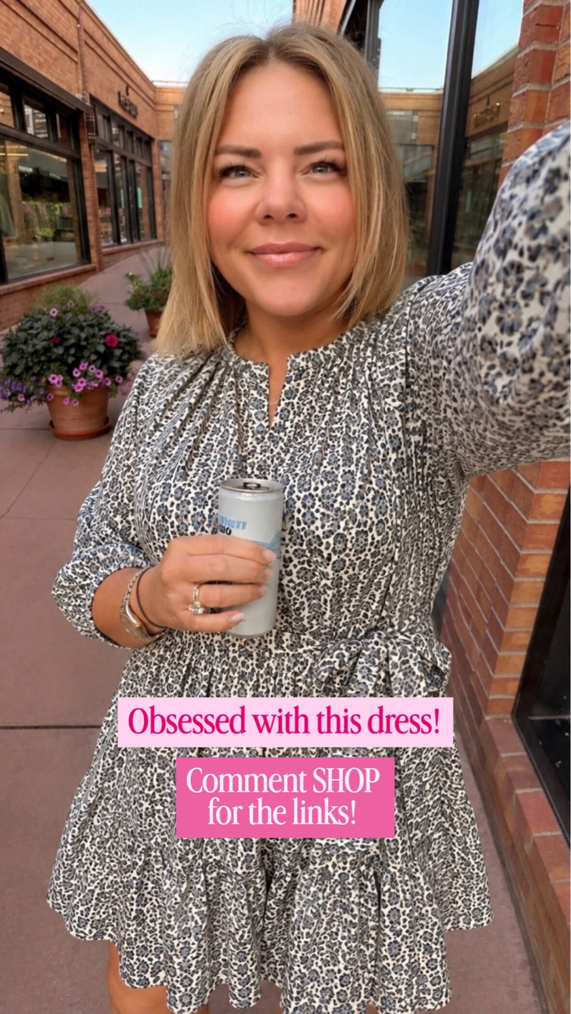 This dress is an instant fall favorite! 💕 The gorgeous print, flattering silhouette, and flowy fit make it such an easy piece to dress up or down. Perfect for brunch, church, a lunch date, or any of your fall plans! ✨

#FallDresses #PrintedDress #FallStyle #EverydayOutfits #LTKootd #LTKSeasonal