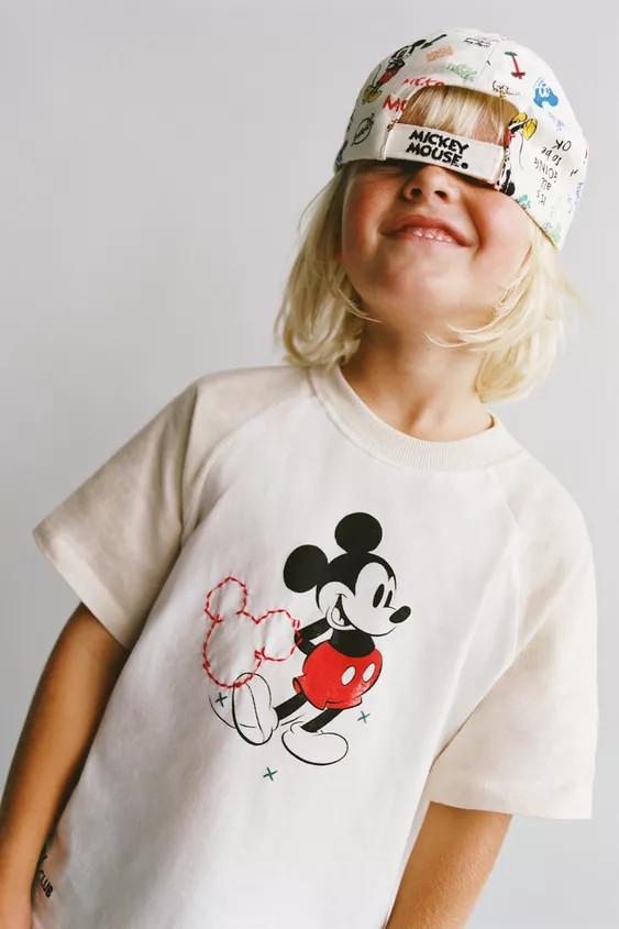 MICKEY MOUSE © DISNEY RAGLAN SLEEVE T-SHIRT | Zara US