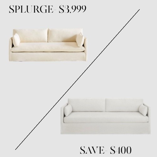 Love the Crate & Barrel look but not the $3,999 price tag? This Walmart sofa gives you the same clean, modern silhouette for under $400. The perfect neutral piece — timeless, cozy, and designer-inspired without the splurge.

#LTKHome #LTKSaleAlert