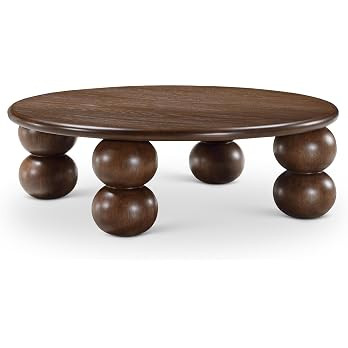 Meridian Furniture 99064Brown-CT Kelvin Collection Mid-Century Modern Coffee Table with Rich Brow... | Amazon (US)