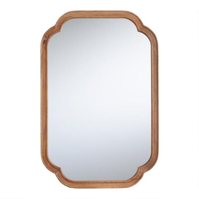 Natural Wood Quatrefoil Emma Wall Mirror
                    
						
								
										
       5... | World Market