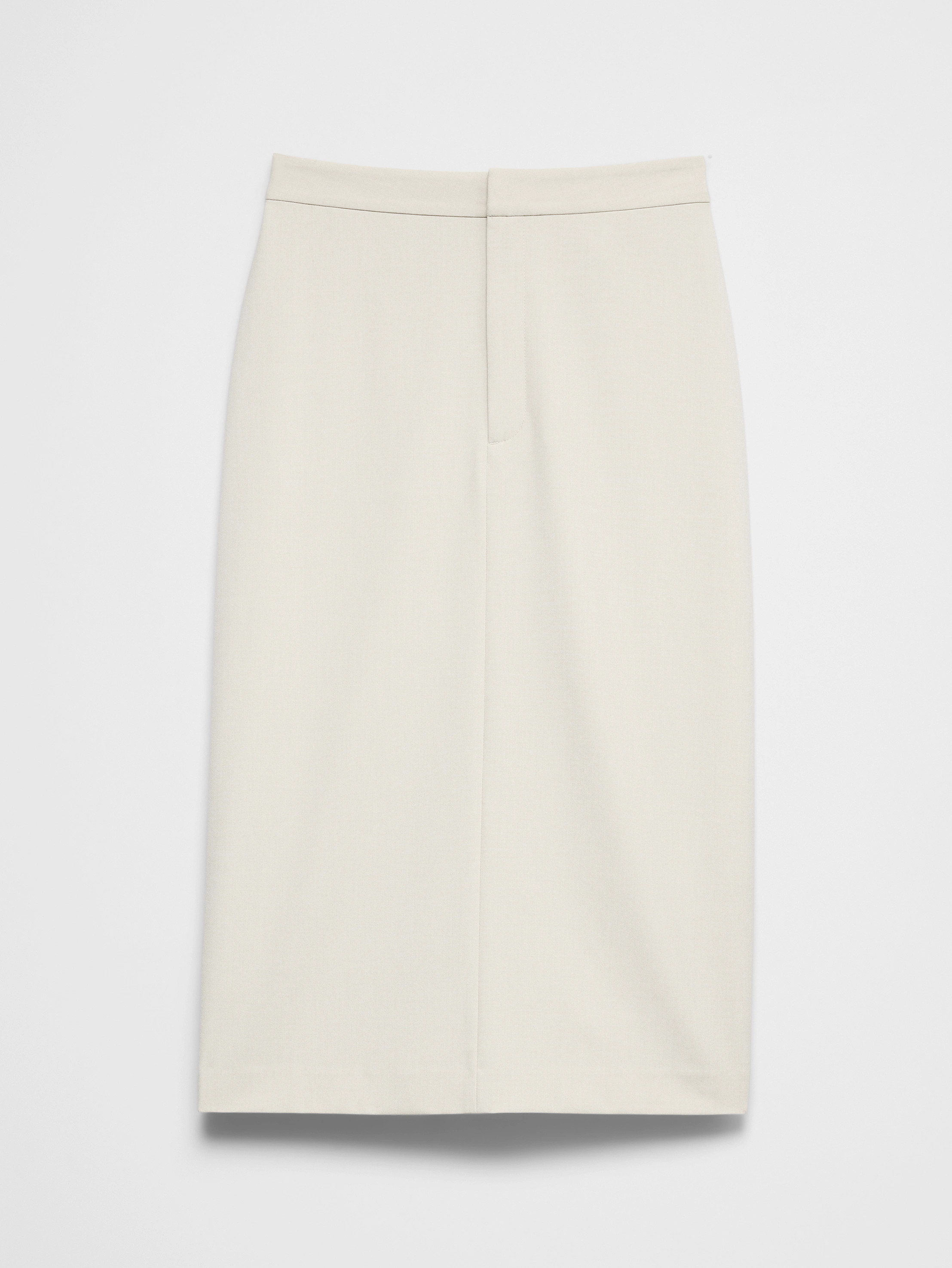 Tailored Pencil Midi Skirt | Banana Republic Factory