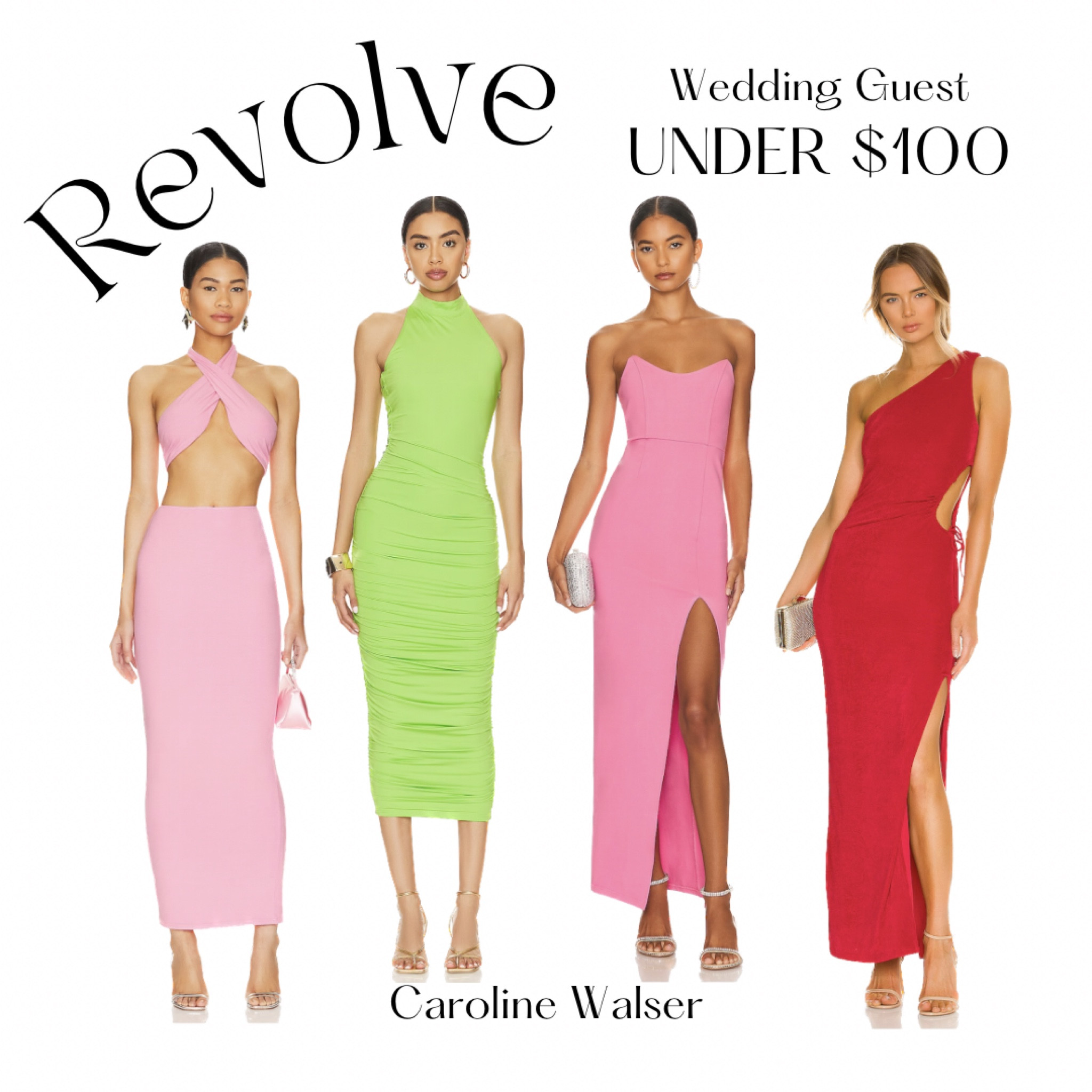 Revolve- Long Dresses under $100

Loving pink and green this season. Would be so fun for rehearsal or wedding guest dresses. Green dress also comes in pink and blue. 

#Under100 #Dress #SpringDress #Spring #Wedding #PinkDress #GreenDress #WeddingSeason #LongDress #Formal #Cruise #FormalEvent 

#LTKstyletip #LTKwedding #LTKunder100