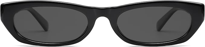 SOJOS Trendy Small Rectangle Polarized Sunglasses for Women Men Retro Y2K Narrow Thin Skinny Sunn... | Amazon (US)