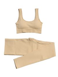 'Evangeline' Ribbed Workout Set (6 Colors) | Goodnight Macaroon