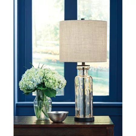 Signature Design by Ashley Laurentia Glass Table Lamp | Walmart (US)