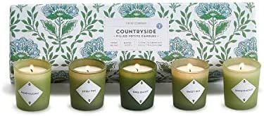 Two's Company Set of 5 Countryside Scented Candles | Amazon (US)