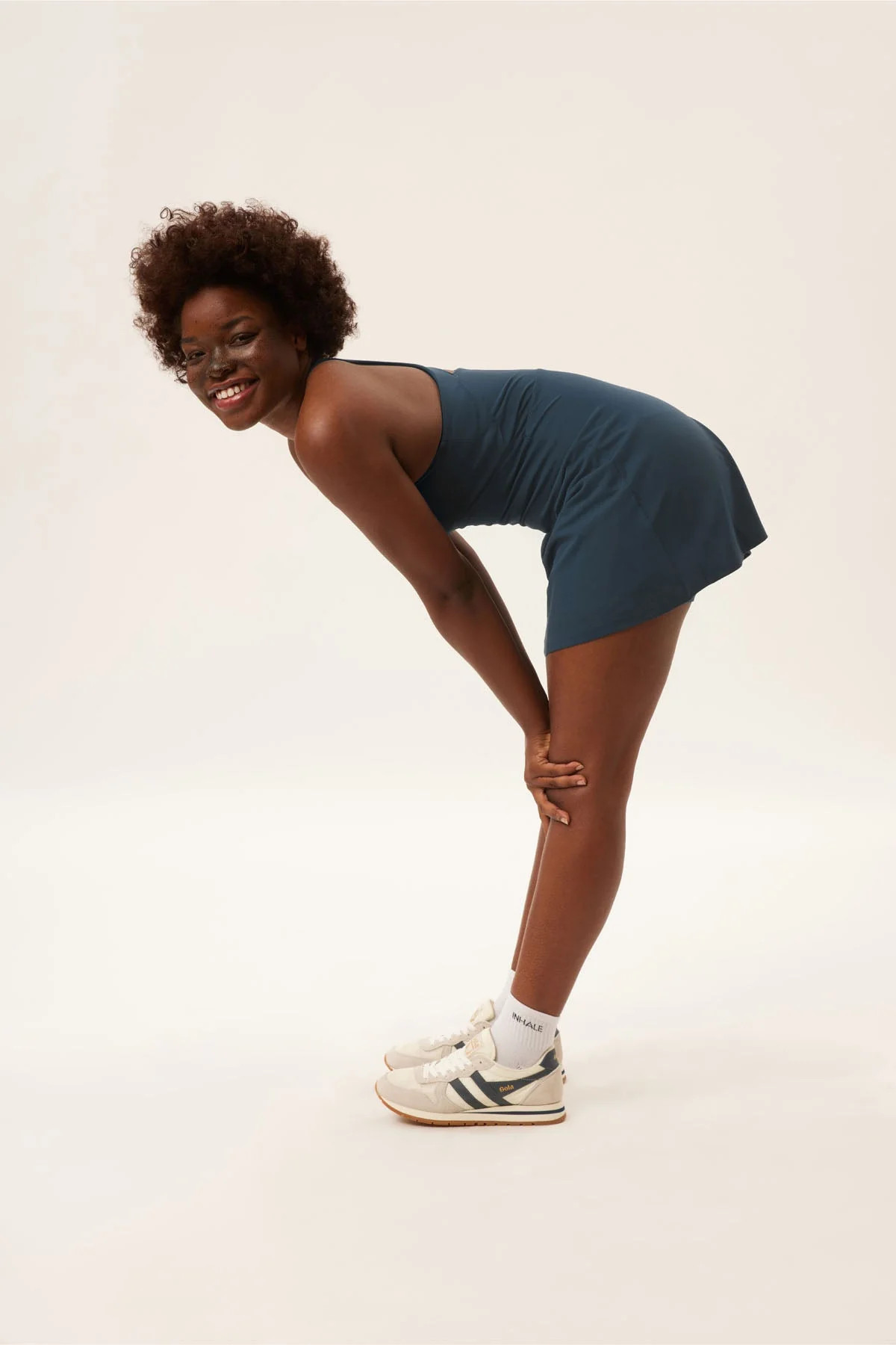 Olympus Lola V-Neck Dress | Girlfriend Collective