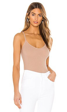 LNA Ribbed Lia Cami in Nude from Revolve.com | Revolve Clothing (Global)