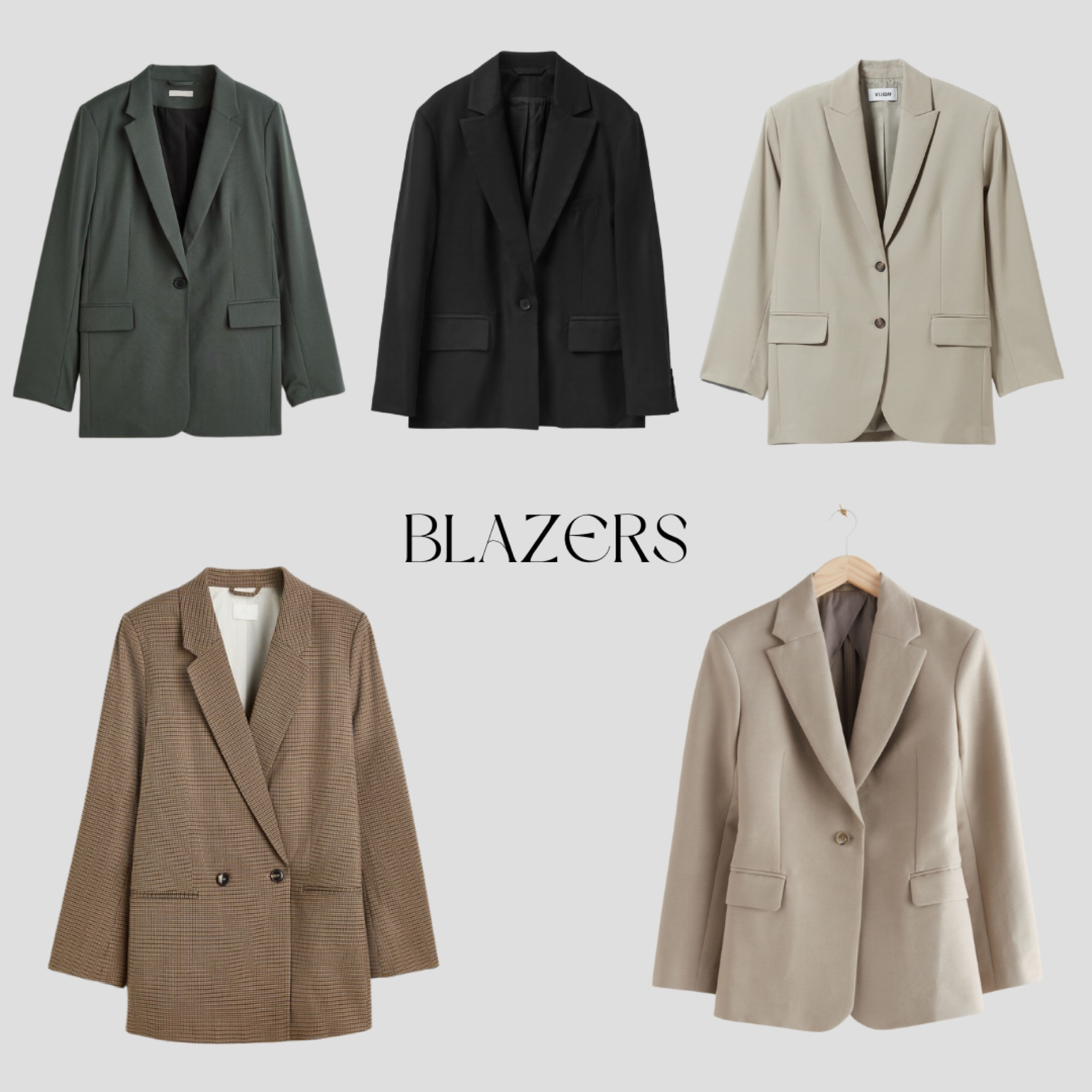 Easy to layer and style blazers

#LTKSeasonal #LTKworkwear