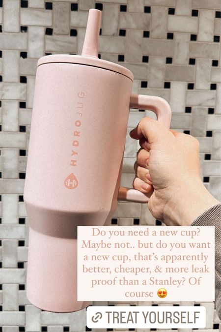 Matte Pink HydroJug 🫶🏻

Better than a Stanley
Leak proof cup
Stanley Tumbler
Pink Stanley
Limited Edition
Stanley Sale
Postpartum Must-Have

#LTKfindsunder50 #LTKhome #LTKSeasonal