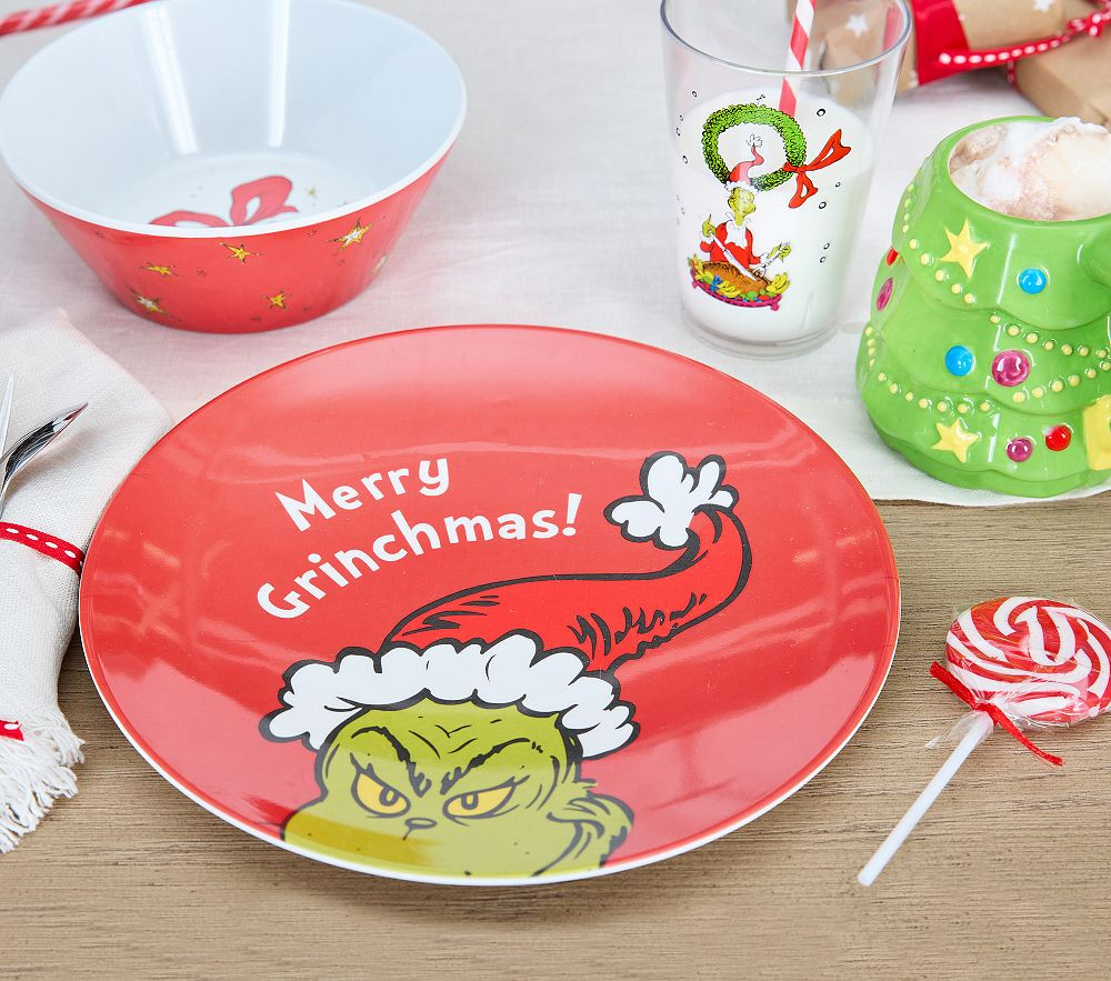 Dr. Seuss's The Grinch™ Merry Grinchmas Tabletop Gift Set | Pottery Barn Kids