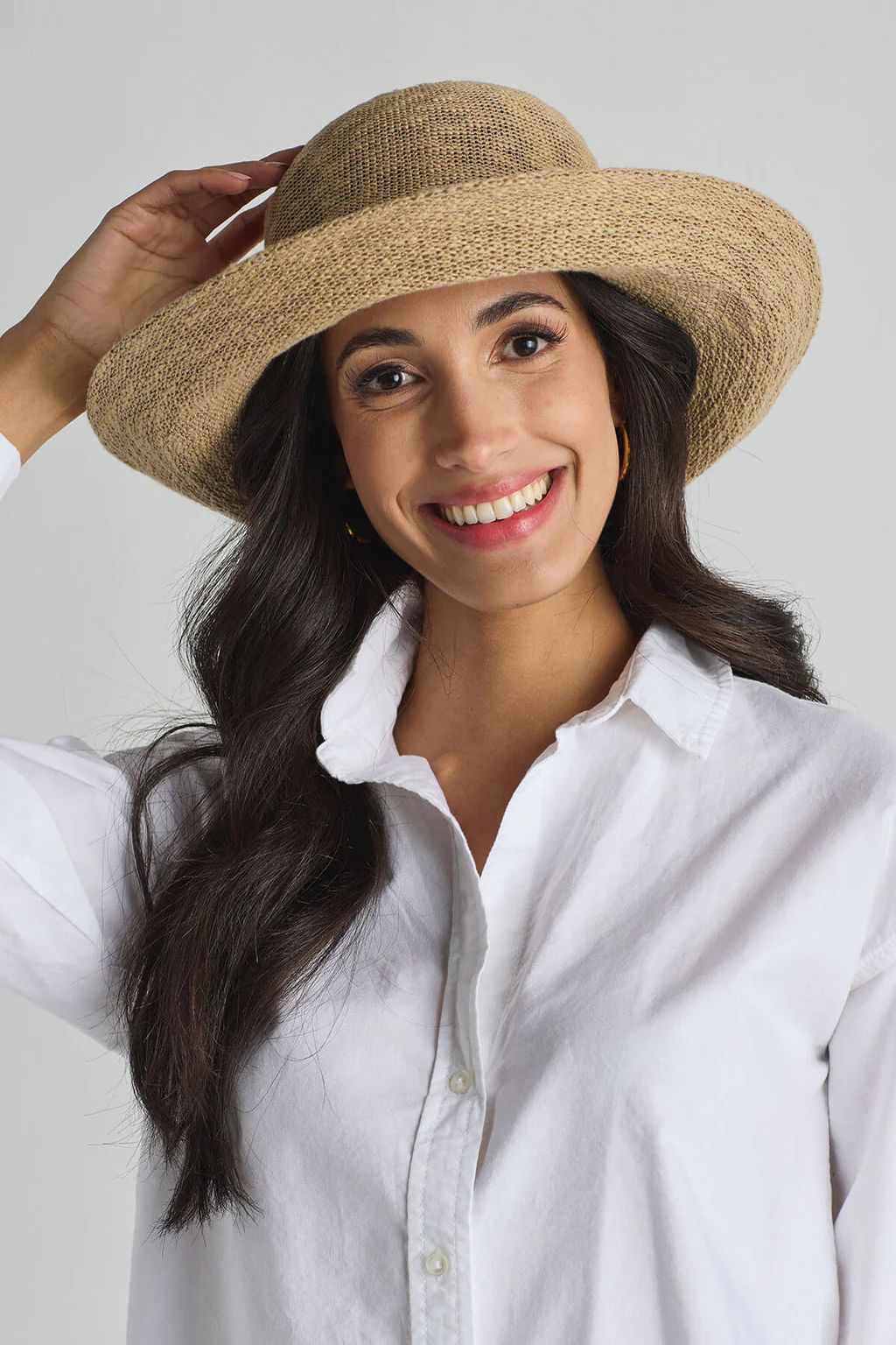 Shihreen Floppy UPF 50 One Size Fits All Sun Hat | Social Threads