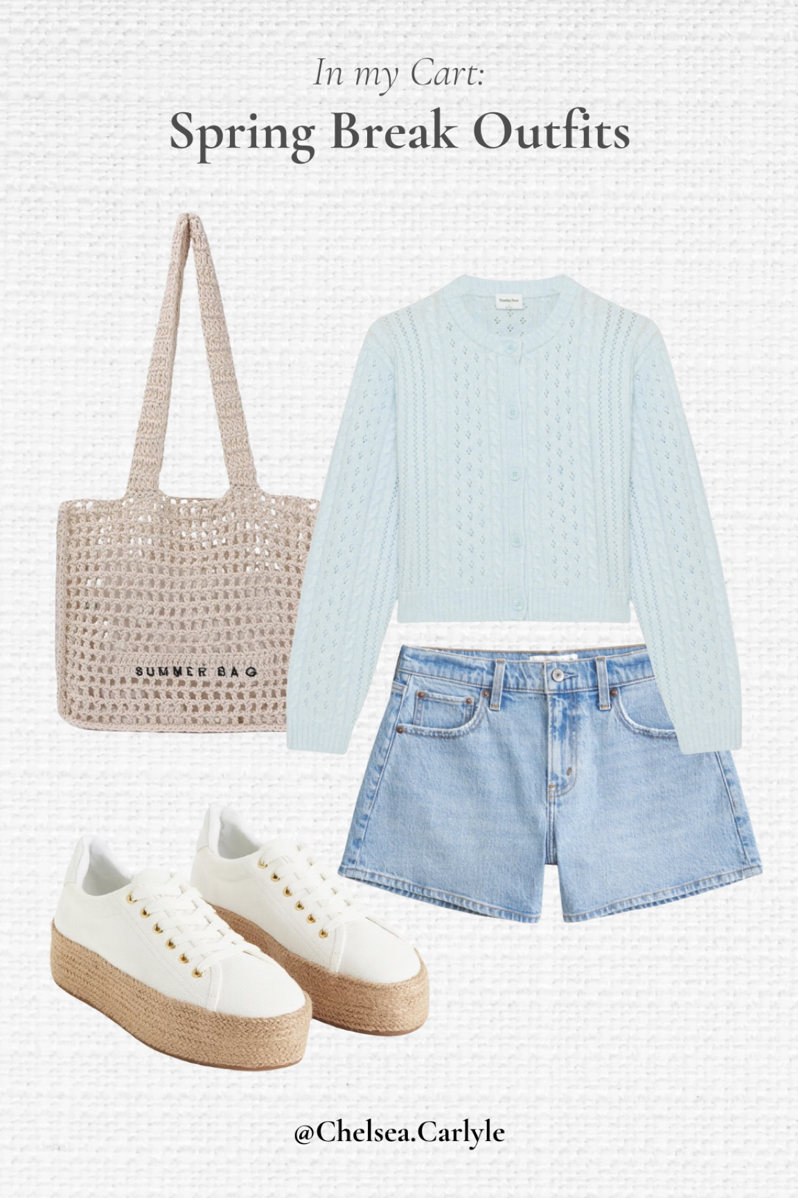 Shopping for spring break outfits early this year. 👀 Everything here under $100.

| spring break | beach outfit | 30a | what to wear | vacation | Abercrombie | denim shorts | espadrilles | tennis shoes | casual shoes | blue cardigan | aritzia | spring outfit | spring look | spring tops |

 

#LTKTravel #LTKStyleTip #LTKFindsUnder100