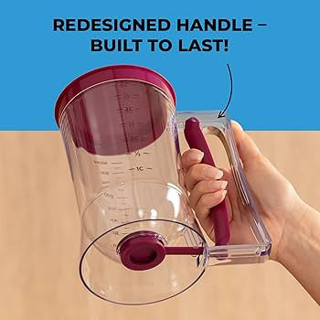 KPKitchen Pancake Batter Dispenser - Kitchen Must Have Tool for Perfect Pancakes, Cupcake, Waffle... | Amazon (US)