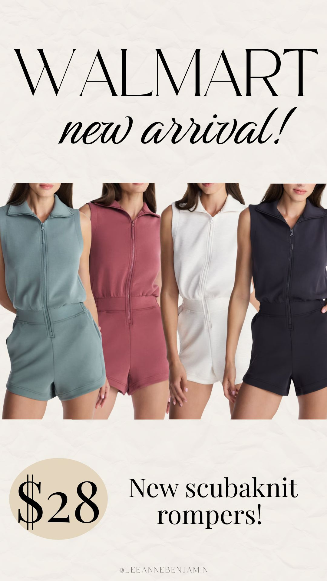 New scubaknit rompers at Walmart! I love this material  

 #LTKfitnessgoals #LTKmomlife #LTKActive