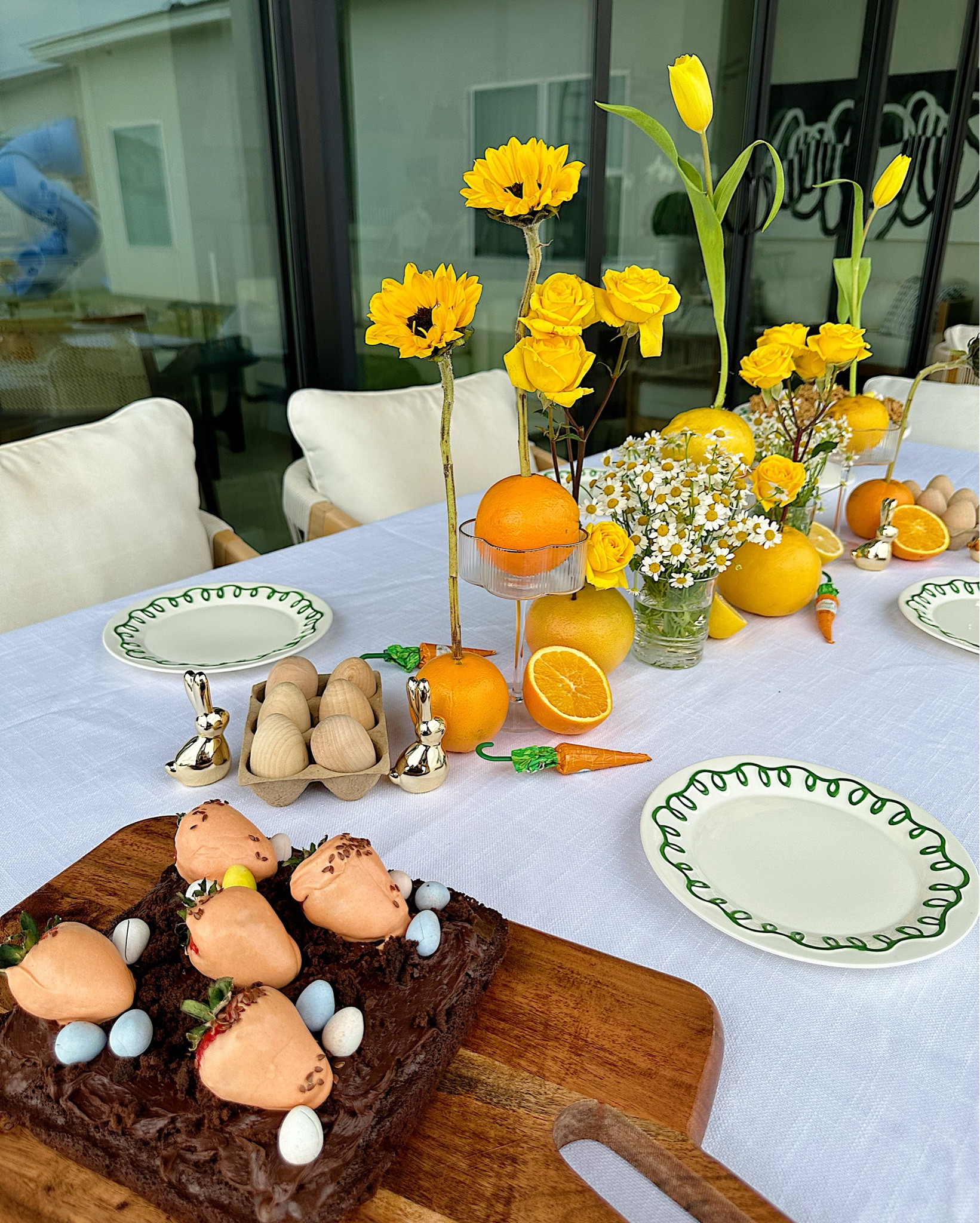 citrus Easter table setting 🍊🍋 #eastertablesetting #easter

#LTKSeasonal #LTKStyleTip #LTKParties
