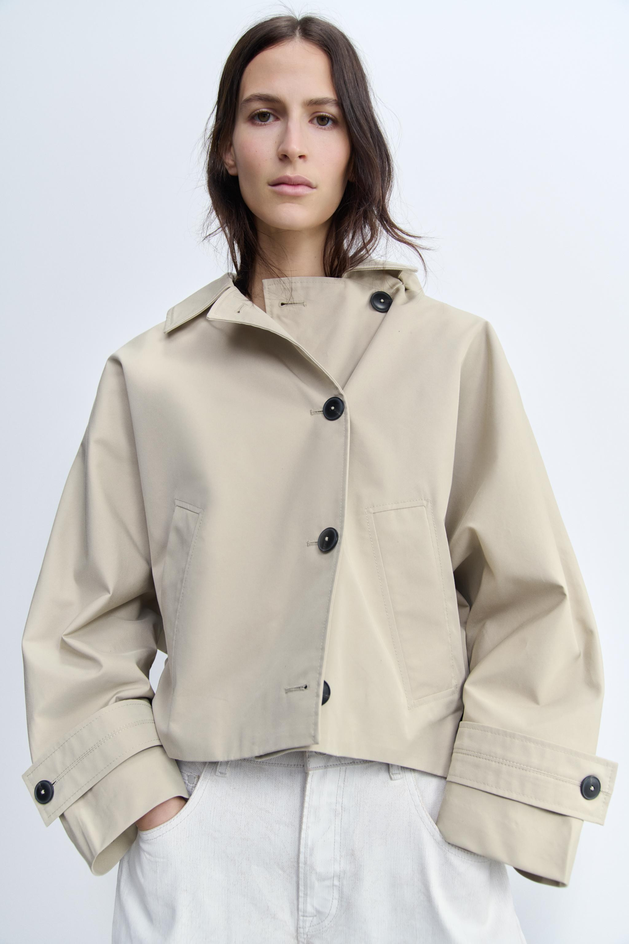 WATER REPELLENT TRENCH ZW COLLECTION | Zara US