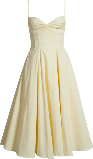 HOUSE OF CB Dahlia Stretch Pima Cotton Cocktail Dress | Nordstrom | Nordstrom