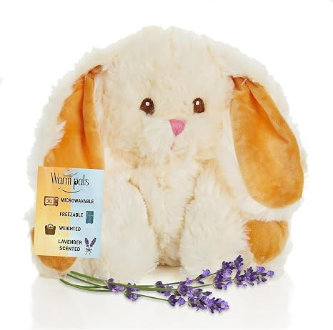 Warm Pals Bashful Bunny, Microwavable Easter Stuffed Animal, 1.5 lb | Heatable and Coolable, Lave... | Amazon (US)