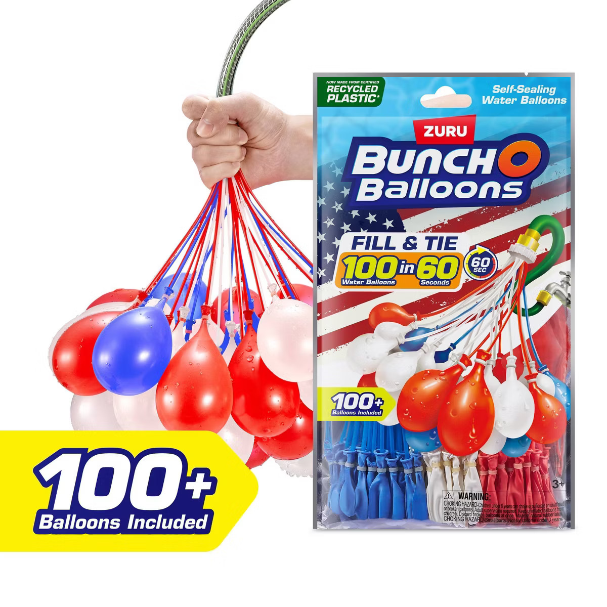 Bunch O Balloons 3pk Rapid-Filling Self-Sealing Pool Water Balloons by ZURU | Target