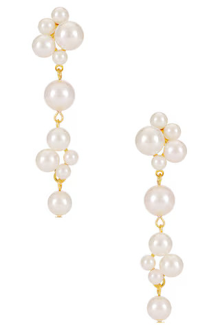 Jennifer Behr Pernilla Earrings in Pearl from Revolve.com | Revolve Clothing (Global)