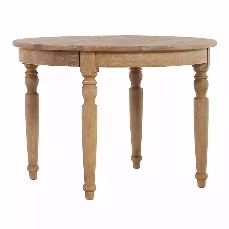 Reese Round Natural Dining Table | Kirkland's Home