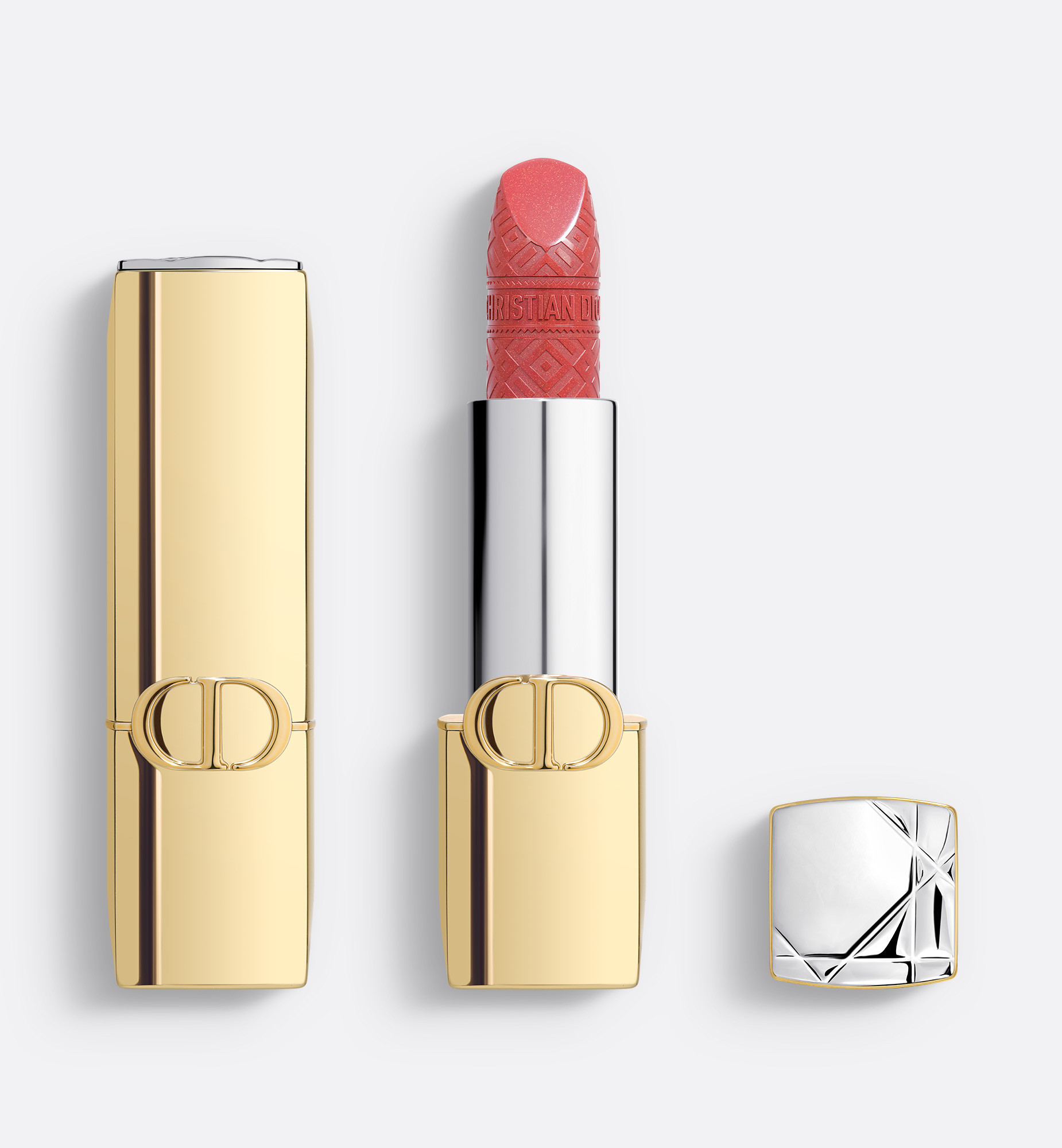 Rouge Dior Lipstick - Limited Edition-Couture Color Lipstick - Velvet and Satin Finishes - Hydrating Floral Lip Care - Long-Lasting Lipstick 4 shades available: 284, 374, 994, 999 | Dior Beauty (US)