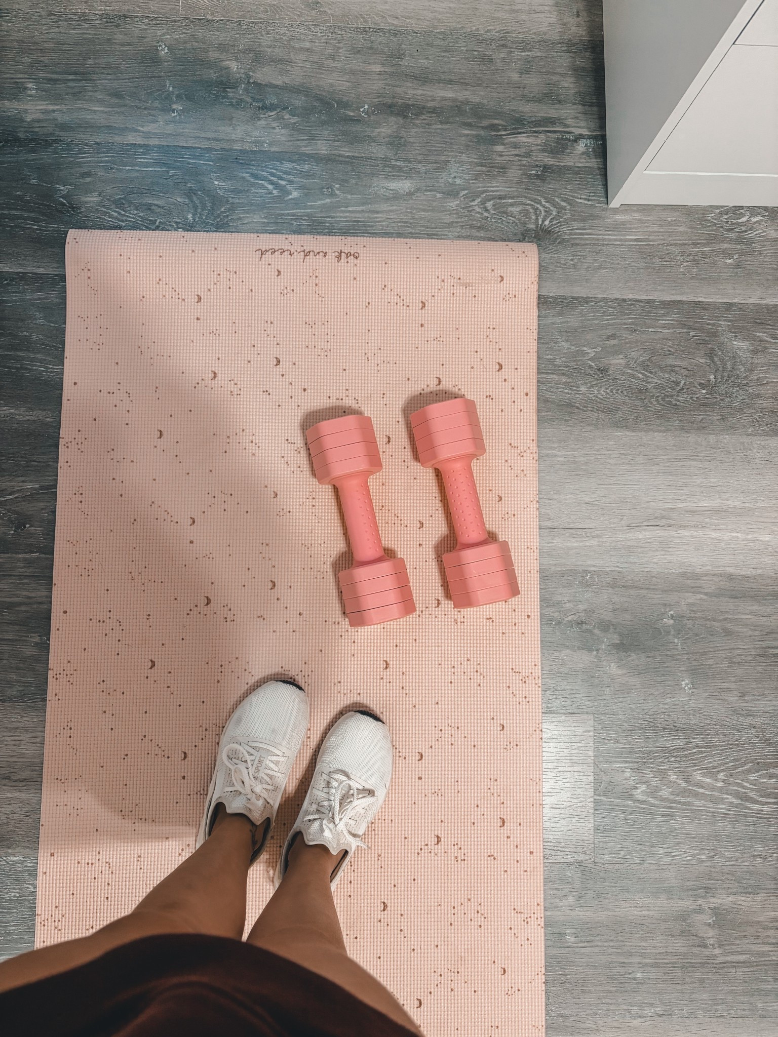 I am loving these adjustments weights 

#LTKdayinmylife #LTKmorningroutine #LTKfitnessgoals