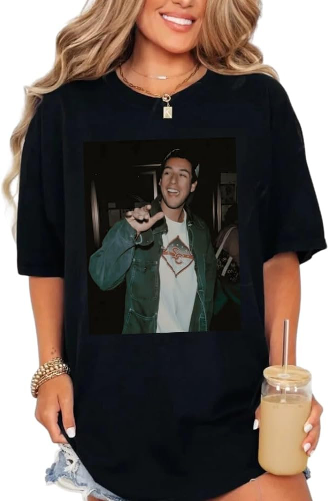 Comfort Colors Adam Sandler Shirt, Funny Graphic Tee, Adam Sandler Merch, Vintage Tshirt, 90s Shi... | Amazon (US)