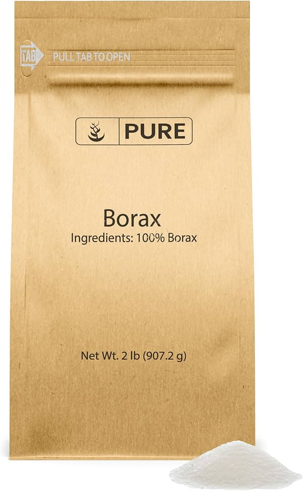 PURE ORIGINAL INGREDIENTS Borax Powder (2 lb) Sodium Borate, Multipurpose Cleaning Agent, Ideal S... | Amazon (US)