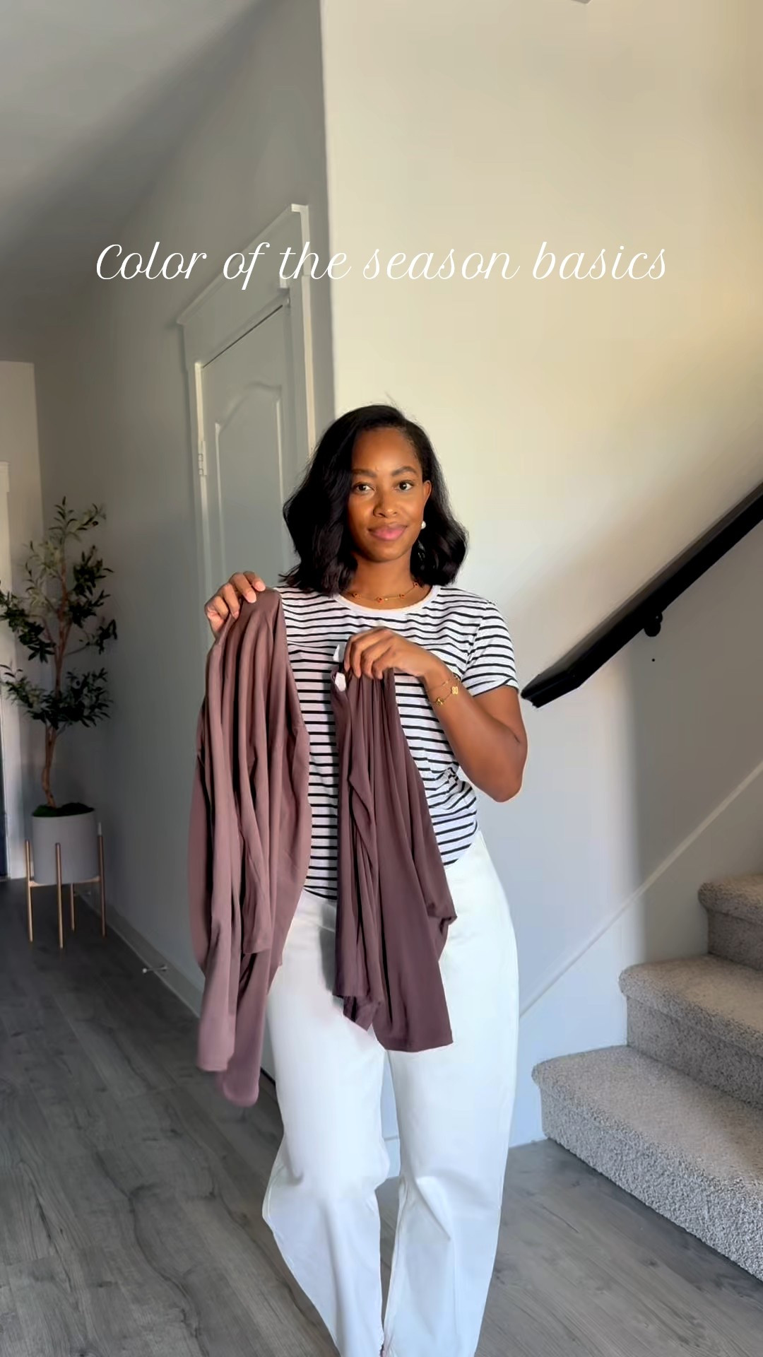 Color of the season basic tops
