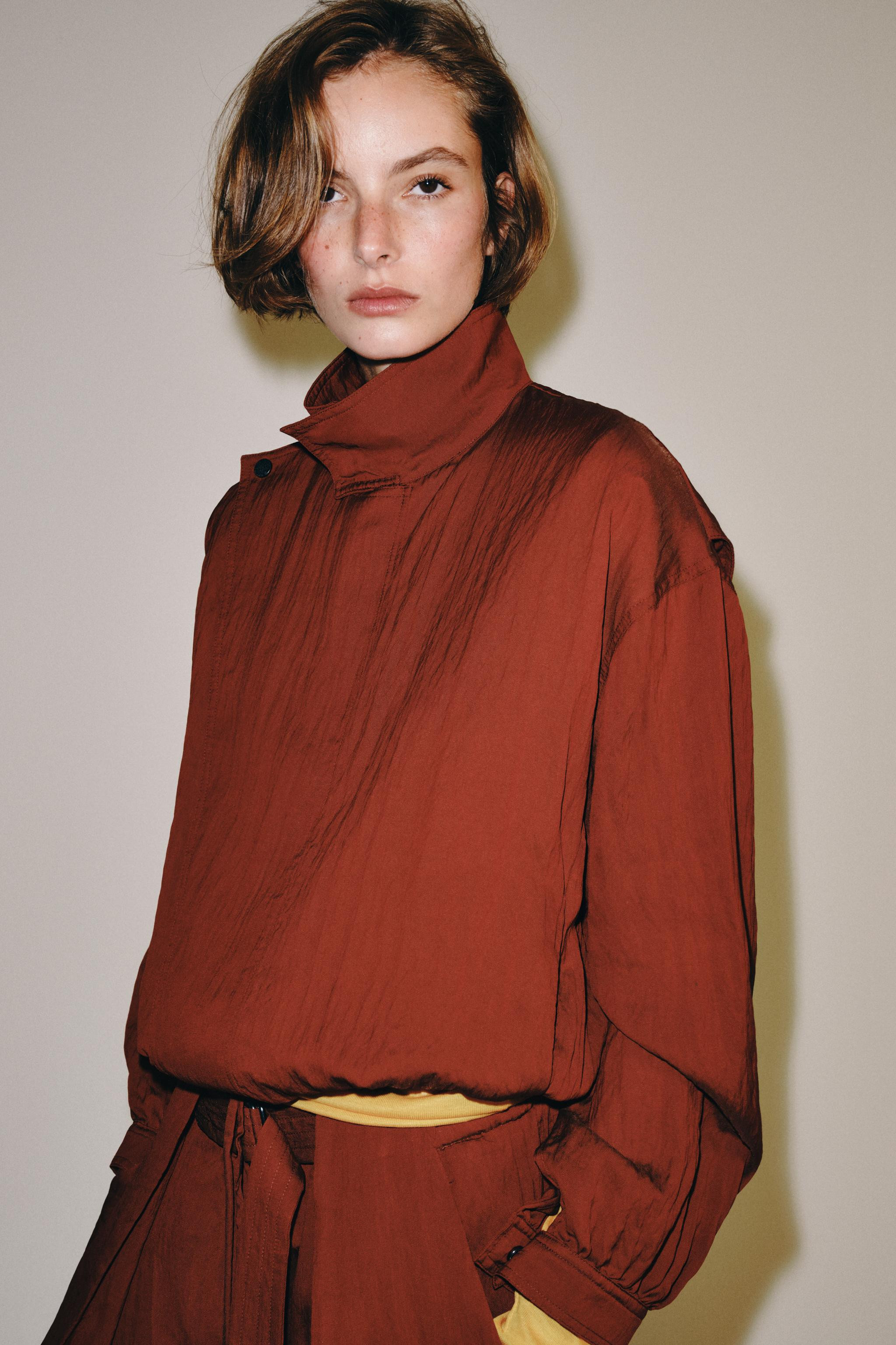 ZW COLLECTION WRAP JACKET | Zara US
