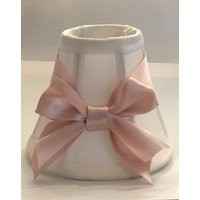 Mini Bow Shades Chandelier Or Sconce Shades, Bell Clip On Handmade Custom Made To Order | Etsy (US)