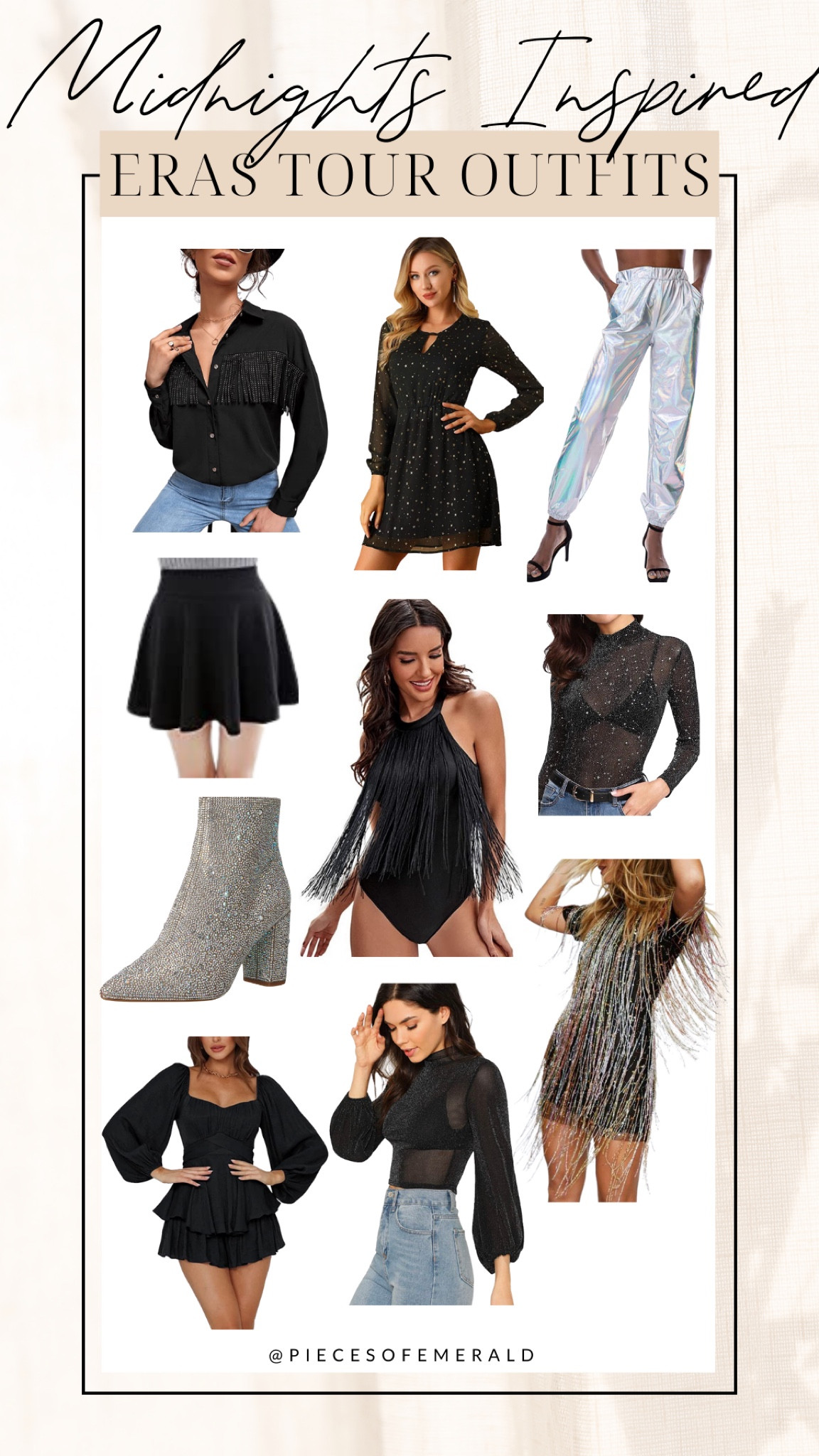 Midnights inspired Taylor swift outfit ideas
Eras Tour Outfit Ideas 

#LTKunder100 #LTKstyletip #LTKFind