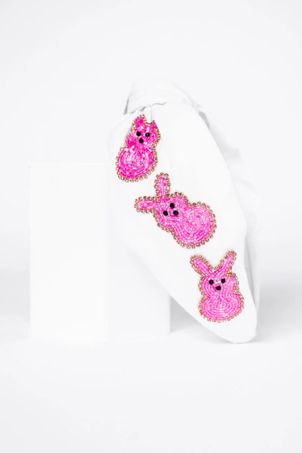 Hoppy Spring Bunny Sequin Headband SALE | Pink Lily