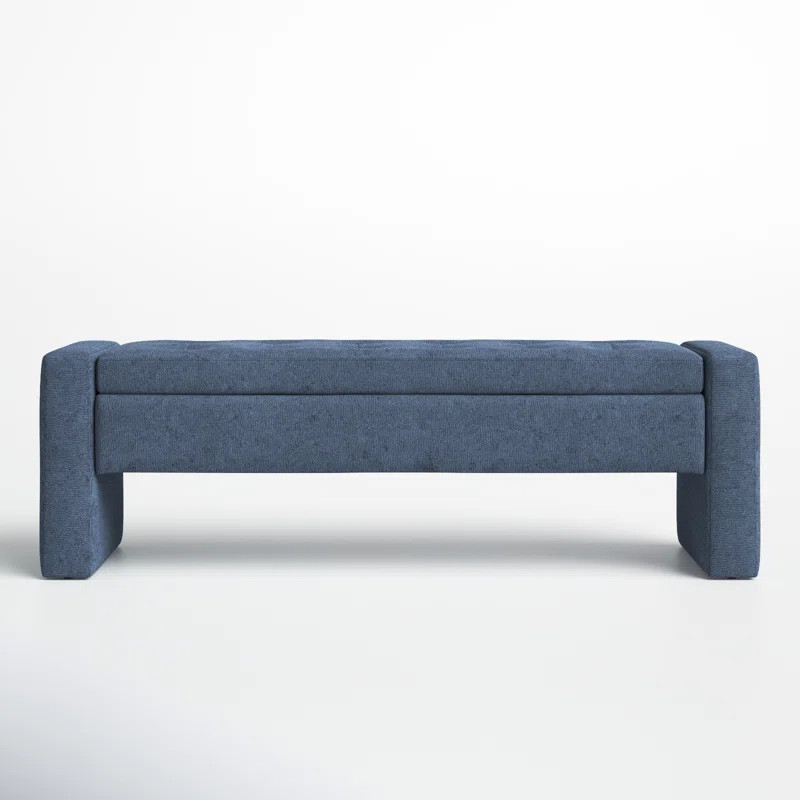 Anthonique Fabric Upholstered Storage Ottoman, Storage Bench | Wayfair North America