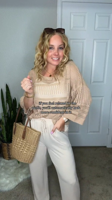 Amazon ootd —Crochet knit top with a white tank top and linen pants 



Amazon outfits, summer outfit inspo, outfit ideas, casual outfits amazon, amazon outfits every day, outfit ideas 2026, summer outfits

#LTKootd #LTKSaleAlert #LTKPetite