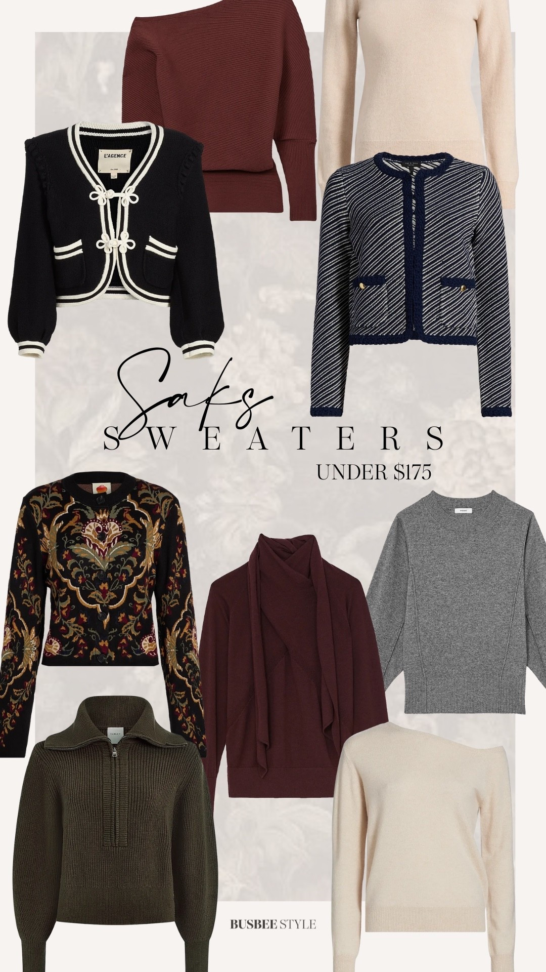 Standout sweaters from Saks under $175. Snag these gorgeous knits during the Saks Black Friday Gift Card Event happening NOW and get more money to spend later! 🖤

🎁 Use Code: BFRIGCSF:
• Spend $150, Get a $75 Gift Card
• Spend $500, Get a $125 Gift Card
• Spend $1,000, Get a $250 Gift Card
• Spend $3,000, Get a $750 Gift Card

#LTKSaleAlert #LTKCyberWeek #LTKHoliday