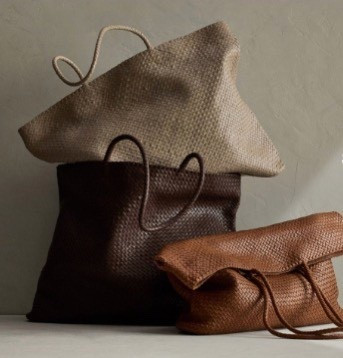 Italian leather handwoven tote - under $150 comes in 6 colors 

#LTKSeasonal #LTKItBag