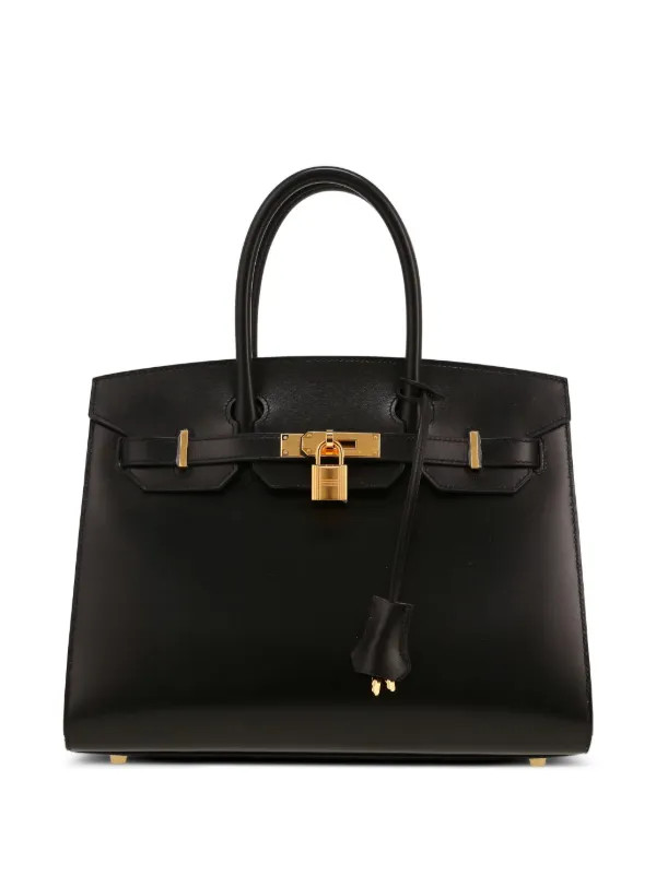 Birkin 30 leather tote bag | Farfetch Global