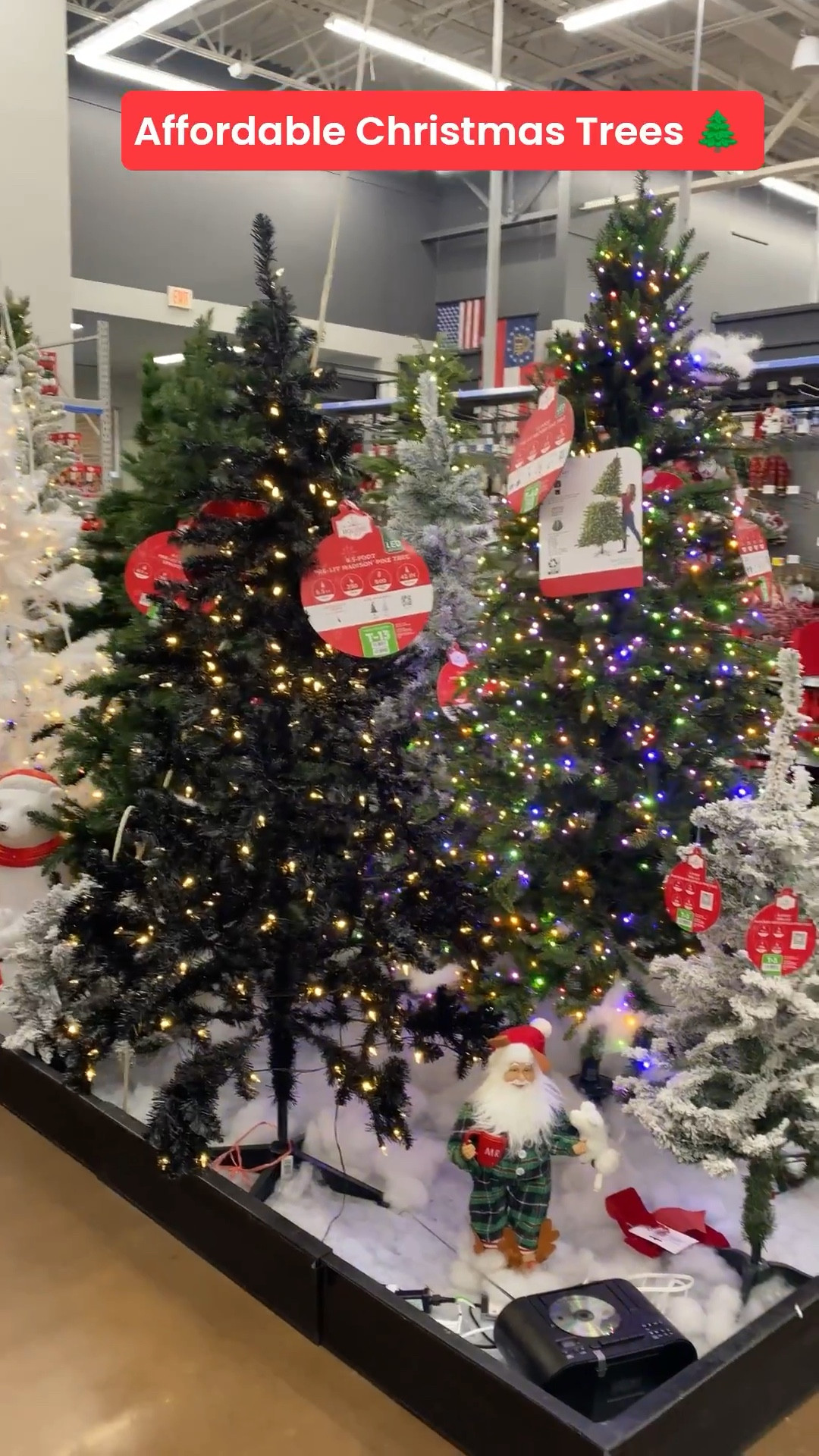 Affordable Christmas trees 🌲 at Walmart from different brands. 

#LTKHome #LTKSeasonal #LTKHoliday