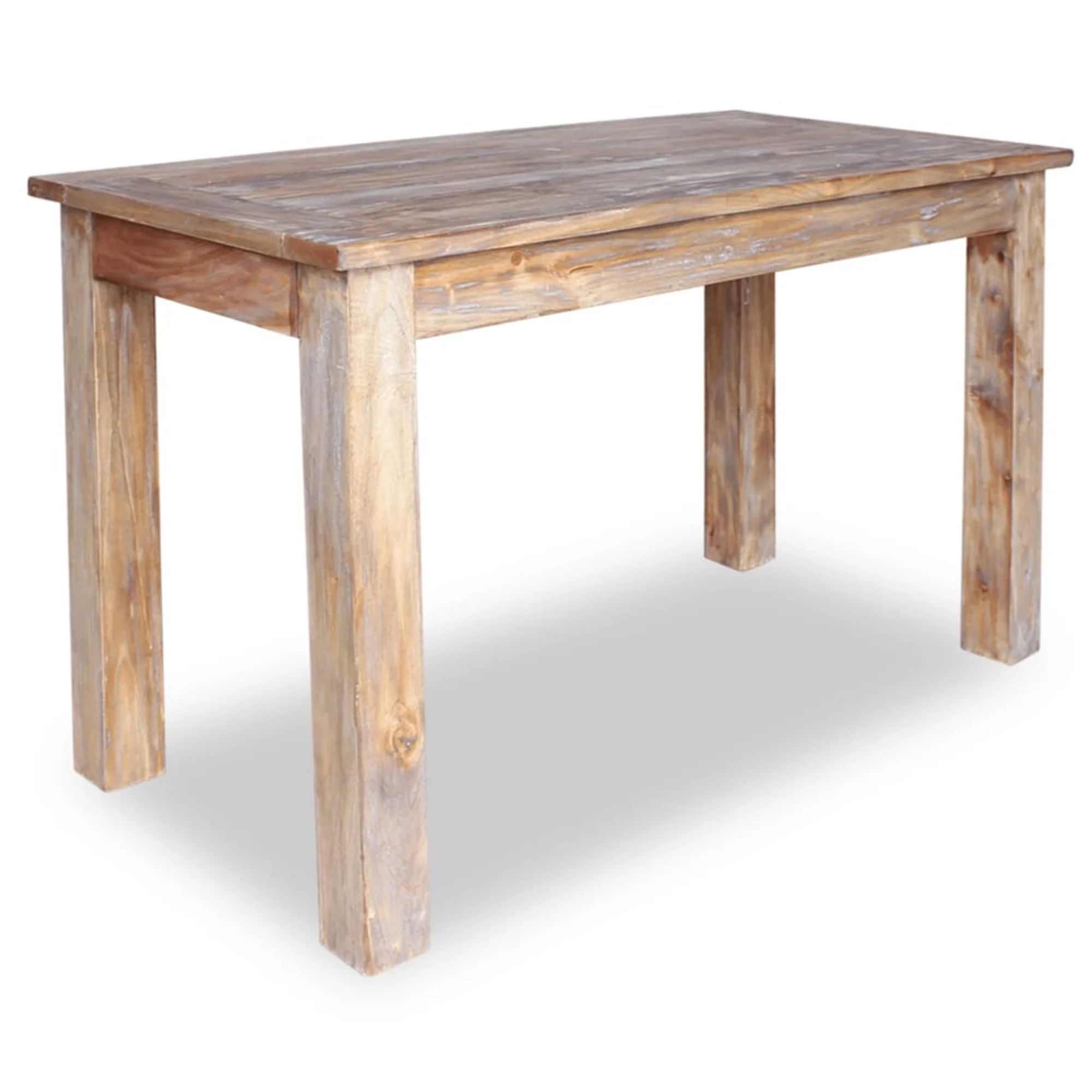 vidaXL Dining Table Solid Reclaimed Wood 47.2"x23.6"x30.3" | Walmart (US)