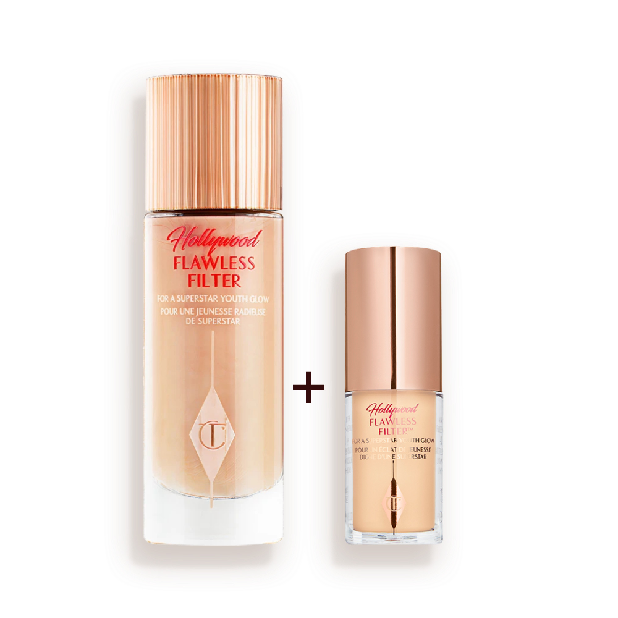 Hollywood Flawless Filter Duo: Buy Full-size, Get Travel-size Free | Charlotte Tilbury | Charlotte Tilbury (US)