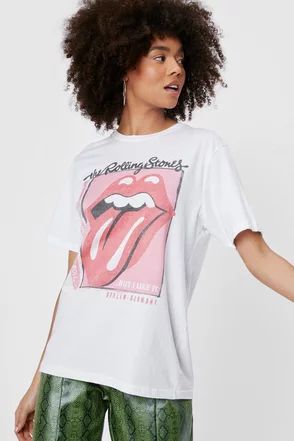 Rolling Stones Graphic Band T-Shirt | Nasty Gal (US)