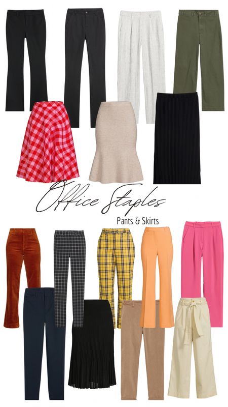 Office Staples
-Pants and Skirts-

#LTKworkwear #LTKFind #LTKstyletip