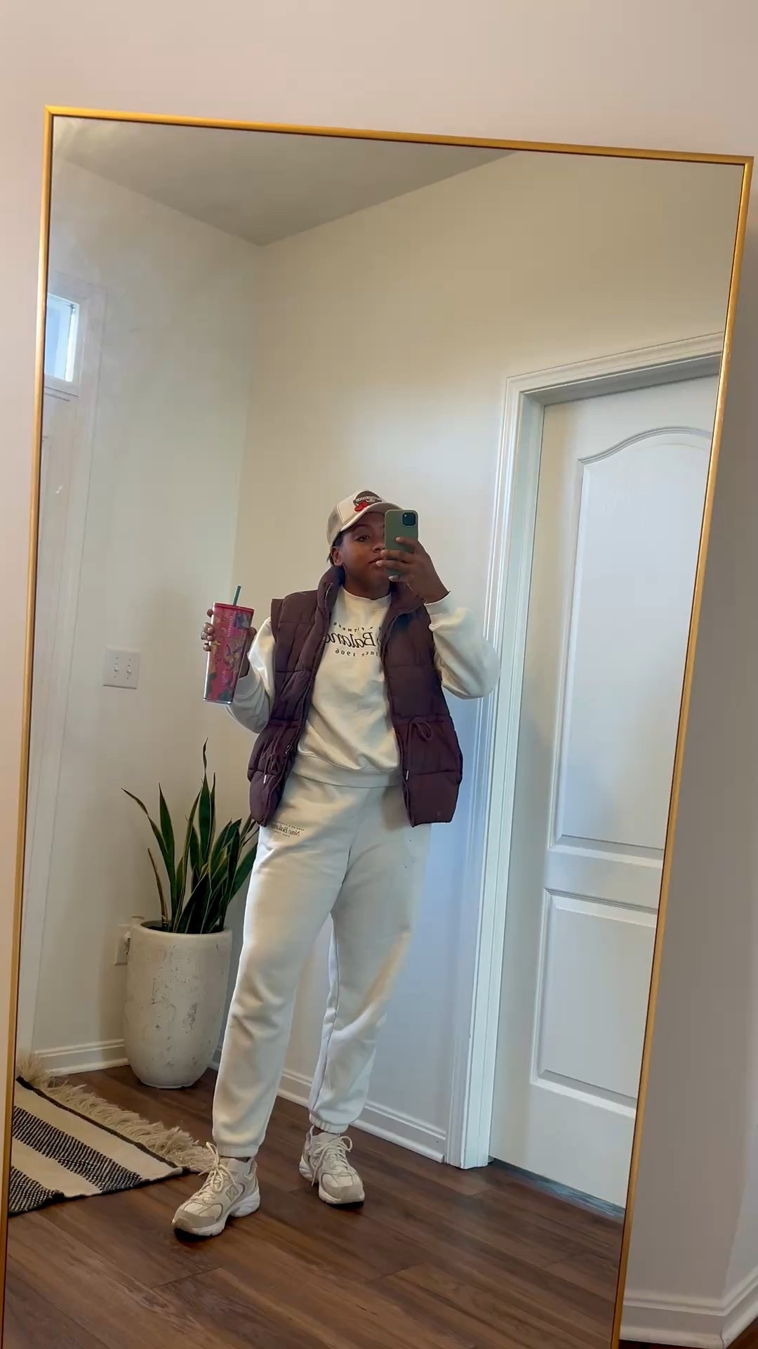 I love throwing on a cozy set. This one is super warm and did not shrink when washed! Added a vest for a little razzle dazzle. @newbalance

#LTKGiftGuide #LTKShoeCrush #LTKStyleTip