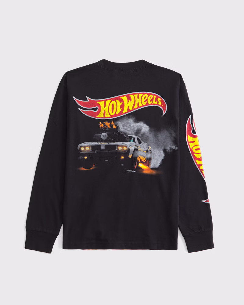 long-sleeve hot wheels graphic tee | Abercrombie & Fitch (US)