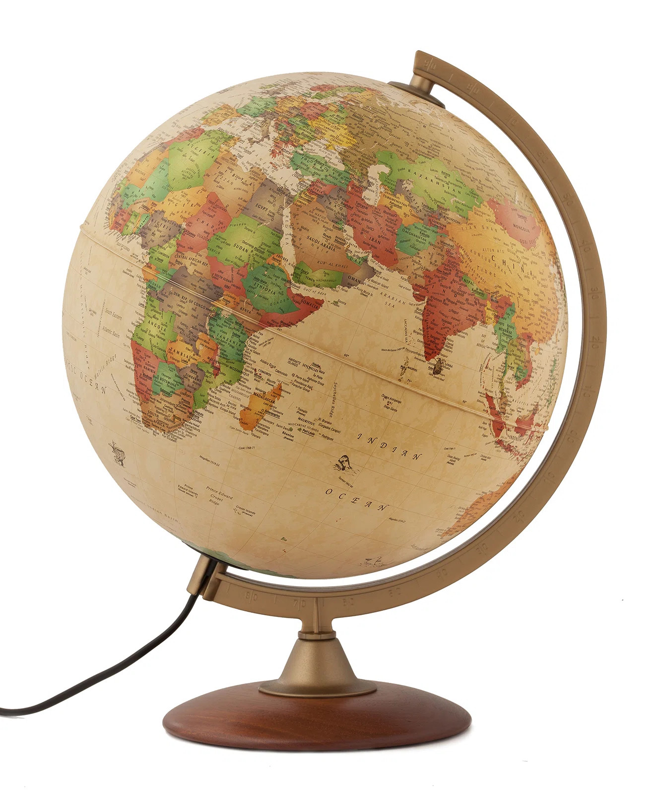 Nova Wood Tabletop Globe | Wayfair UK