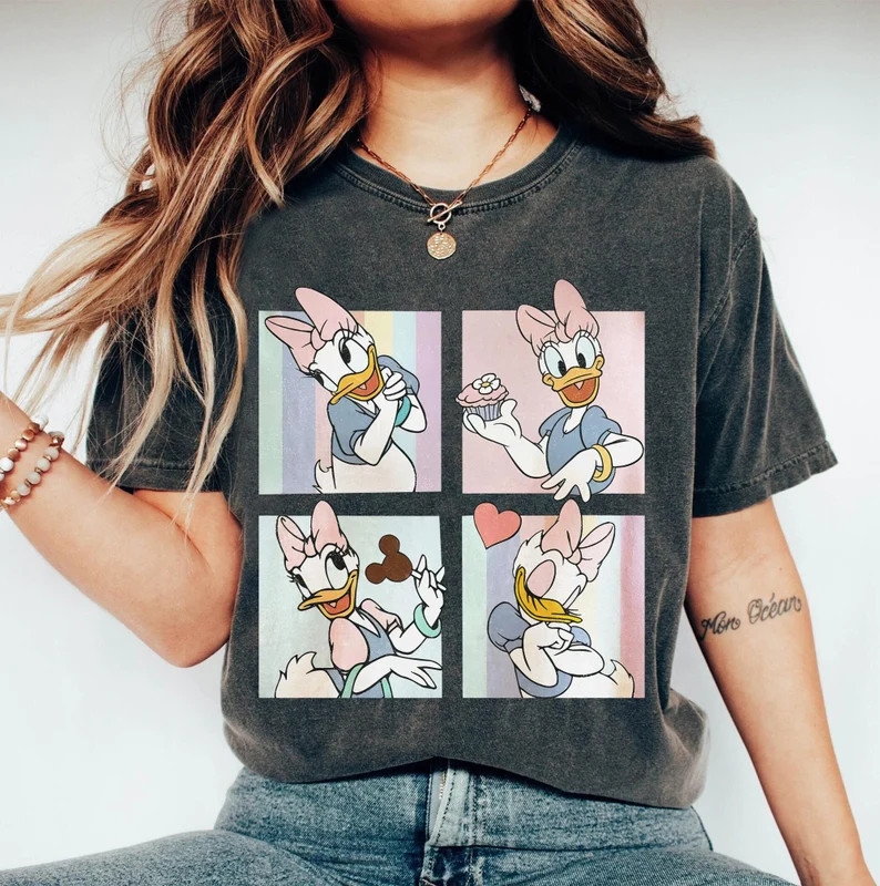 Vintage Disney Daisy Shirt, Retro Daisy Duck Emostick T-shirt, Daisy Duck Disneyland Tee, Magic K... | Etsy (Global)